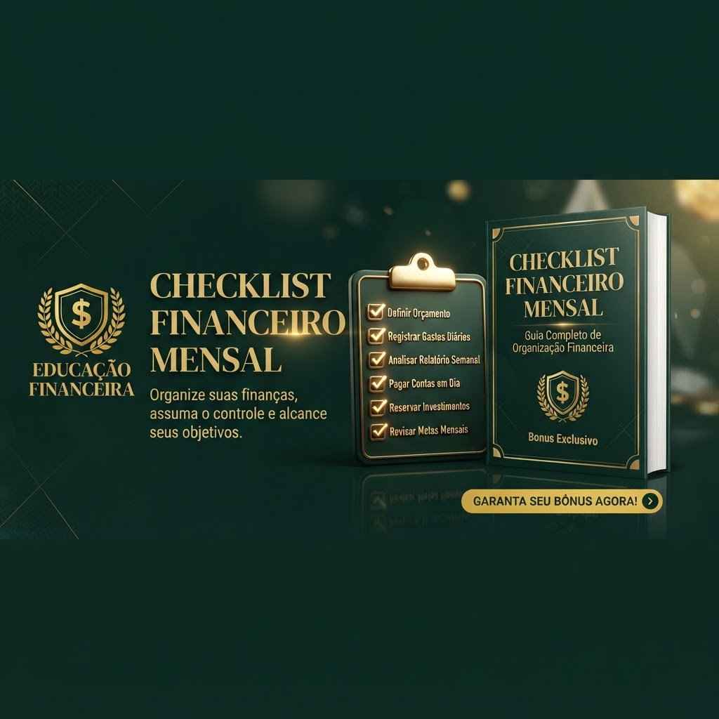 Checklist Financeiro Mensal